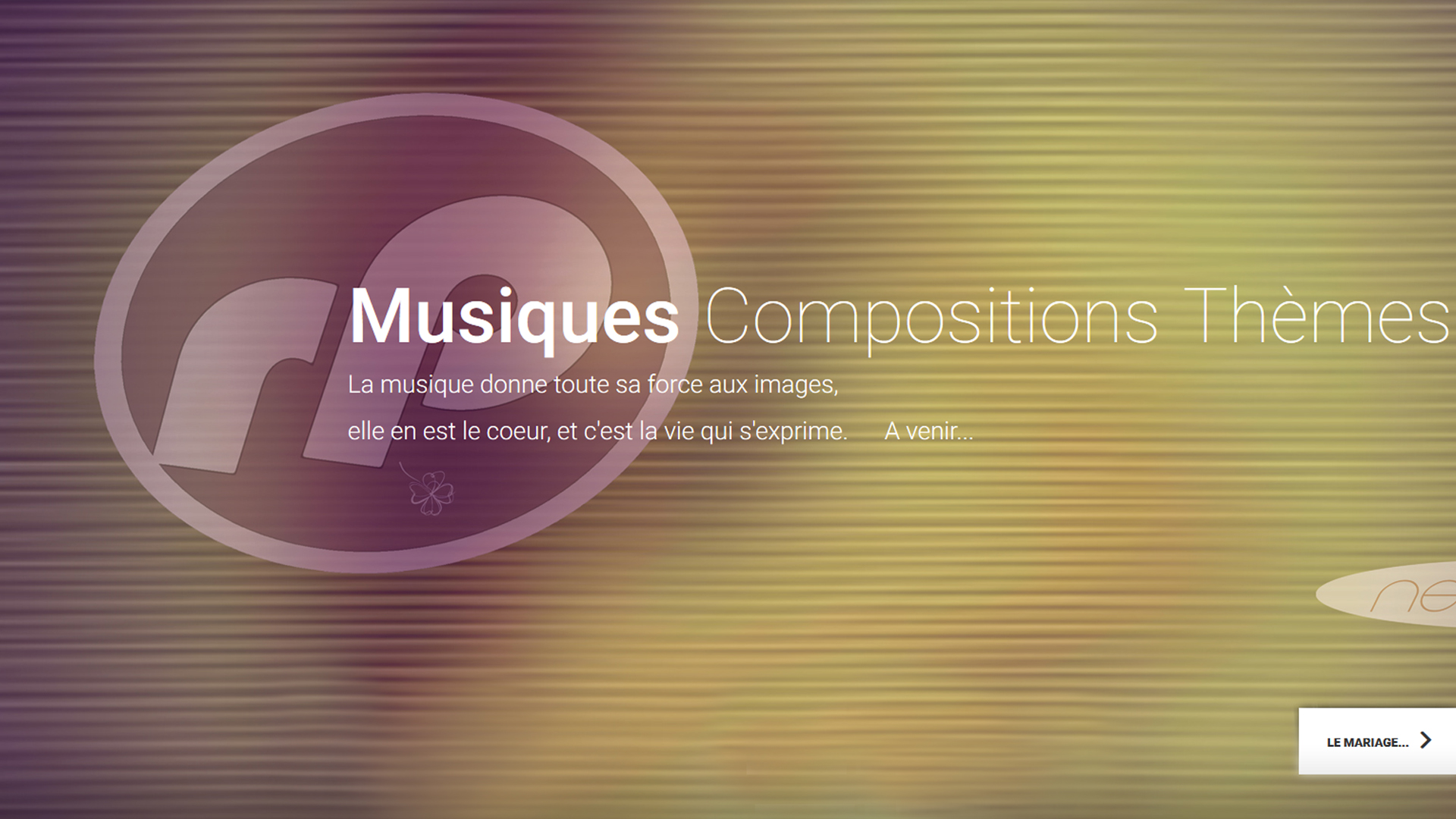 composition, musique, images